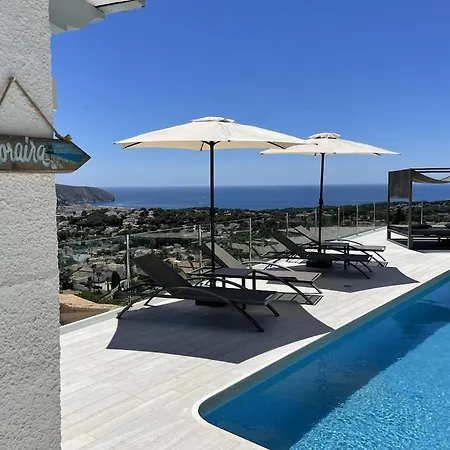 Casa Vida, Your Villa With Panoramic Sea Views In Moraira. Exterior photo