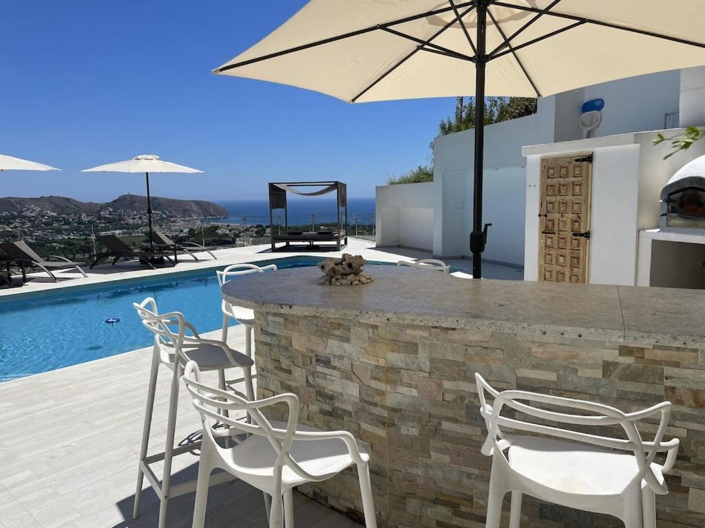 Casa Vida, Your With Panoramic Sea Views In Moraira. *