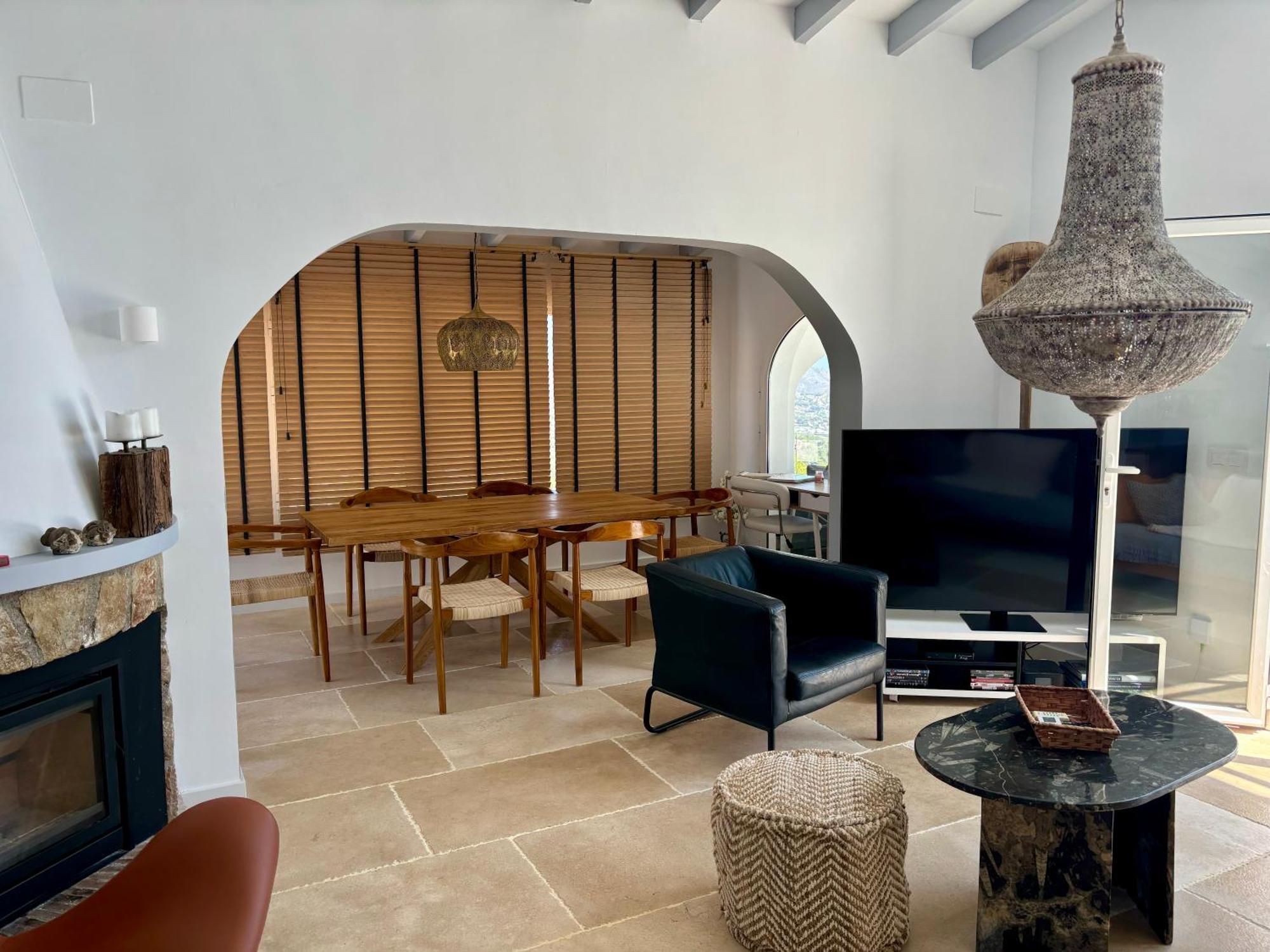 Villa Casa Vida, Your With Panoramic Sea Views In Moraira. Moraira