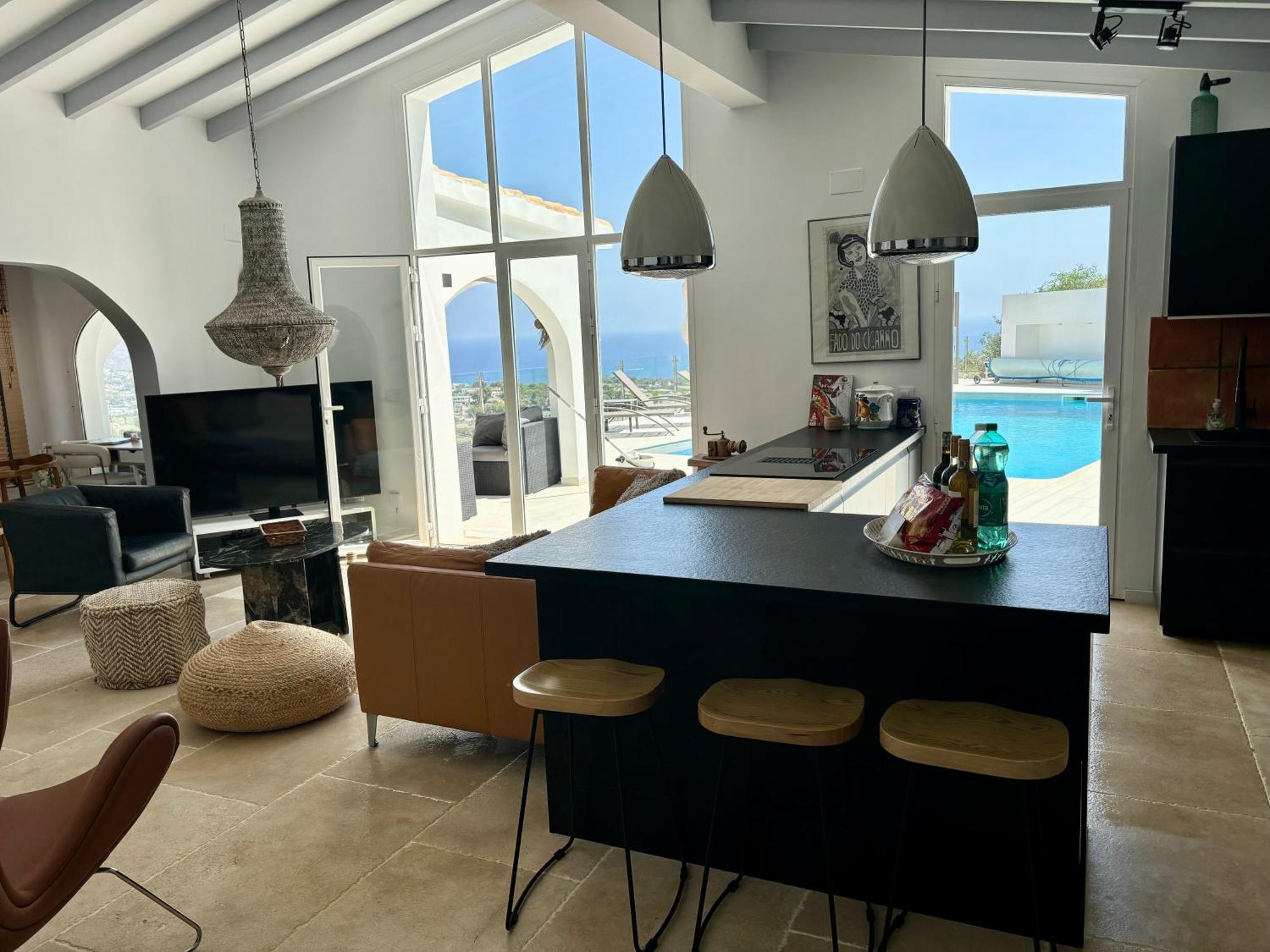 Casa Vida, Your With Panoramic Sea Views In Moraira. Villa Moraira