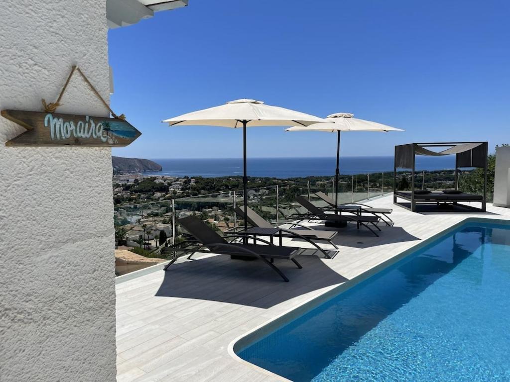 Casa Vida, Your With Panoramic Sea Views In Moraira.