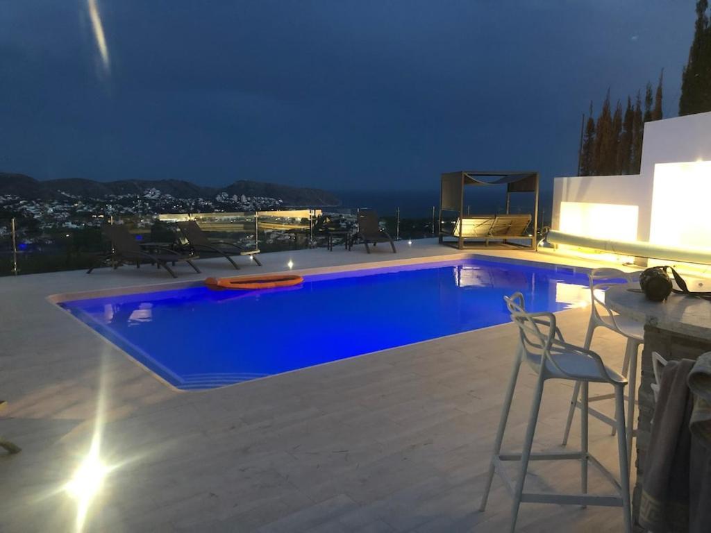 Casa Vida, Your With Panoramic Sea Views In Moraira. Villa